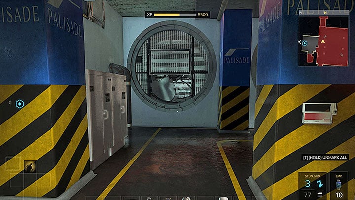 The levels 3, 4, and 5 contain special treasuries of the companies Picus, Tarvos and Tai Yong Medical - Map of the Palisade Property Bank - M12 - Maps - Deus Ex: Mankind Divided Game Guide