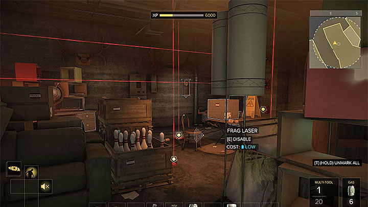 You can either deliberately detonate the EMP mines or destroy them - 01011000 - side quest - Side quests - Deus Ex: Mankind Divided Game Guide