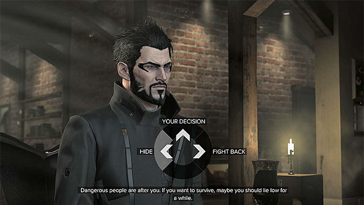 You can advise Eliza concerning her next actions - 01011000 - side quest - Side quests - Deus Ex: Mankind Divided Game Guide