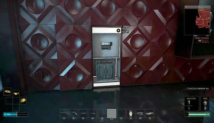 The hidden safe in Radichs office - Praxis Kits - Listings - Deus Ex: Mankind Divided Game Guide