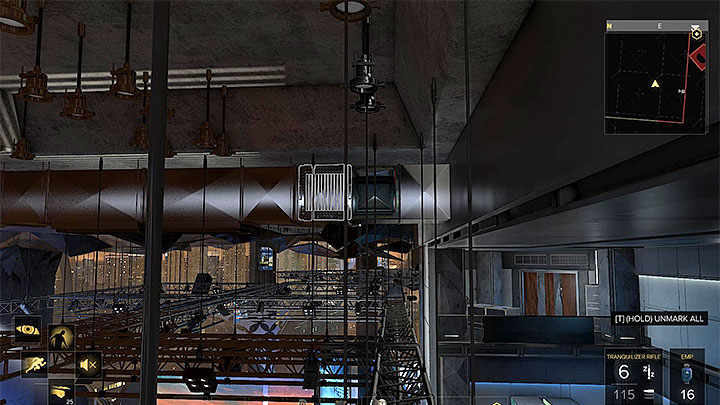 The second method involves stealing the keycard from one of the rooms on level four (M25,5) - Securing the Convention Centre - main quest - Apex Convention Centre | Quests and maps - Deus Ex: Mankind Divided Game Guide