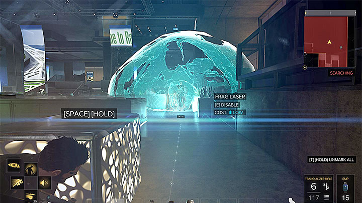 EMP grenades and mines can be very helpful in stunning Marchenko - Stopping Marchenko - Main Quest - Apex Convention Centre | Quests and maps - Deus Ex: Mankind Divided Game Guide