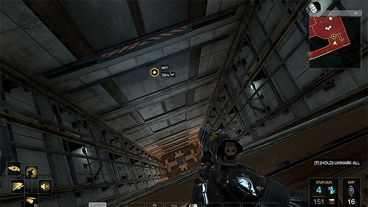 Jump inside the shaft if you acquired Icarus Landing System - Protecting the Future (Stopping Marchenko) - Main Quest - Apex Convention Centre | Quests and maps - Deus Ex: Mankind Divided Game Guide