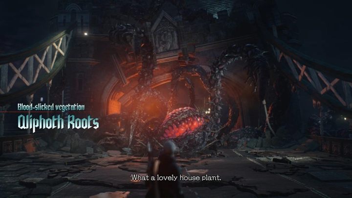 Go ahead and fight against tentacles and a pack of empusa - Mission 01 - Nero | Devil May Cry 5 walkthrough - Main story missions - Devil May Cry 5 Guide