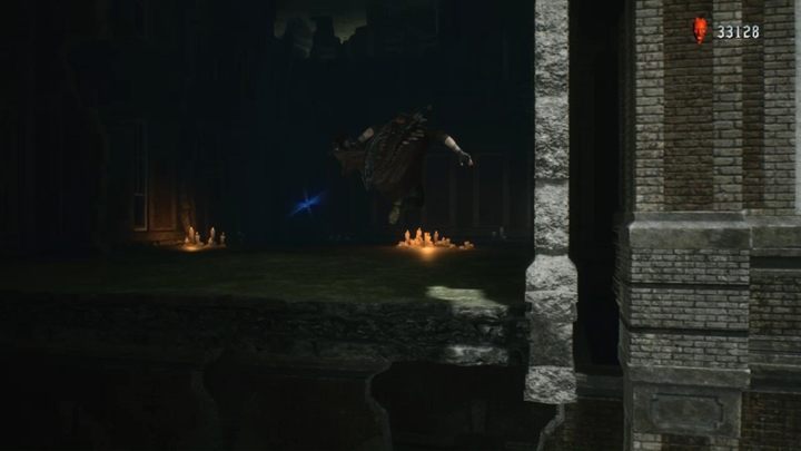 Proceed down the building and jump down to the level below - Mission 11 - Reason | Devil May Cry 5 walkthrough - Main story missions - Devil May Cry 5 Guide