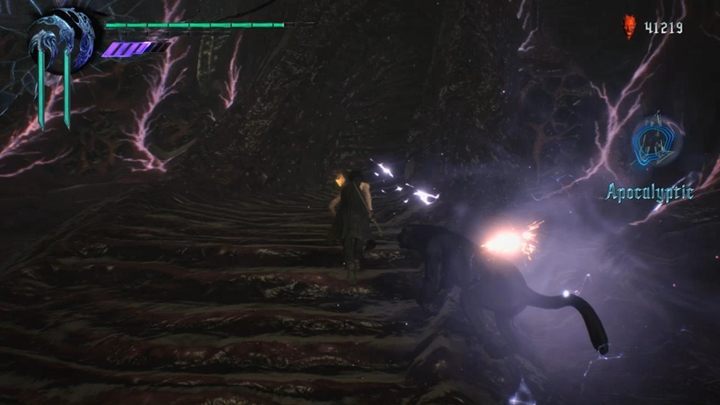 One level below, the next bunch of demons is waiting for you - Mission 13 - Three Warriors | Devil May Cry 5 walkthrough - Main story missions - Devil May Cry 5 Guide