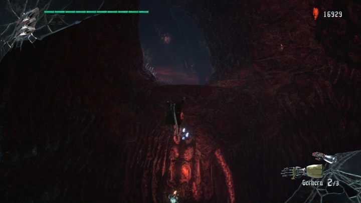 To unlock this mission, use the lift and jump towards the platform - Secret Mission 05 walkthrough for Devil May Cry 5 - Secret missions - Devil May Cry 5 Guide