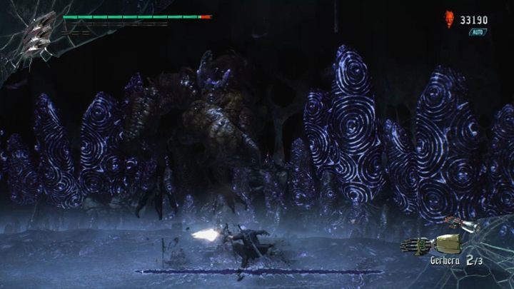 At some point, the boss will disappear completely from the screen and you will be attacked with claws that emerge from random places - Malphas Boss Fight Guide for DMC5 - Bosses - Devil May Cry 5 Guide