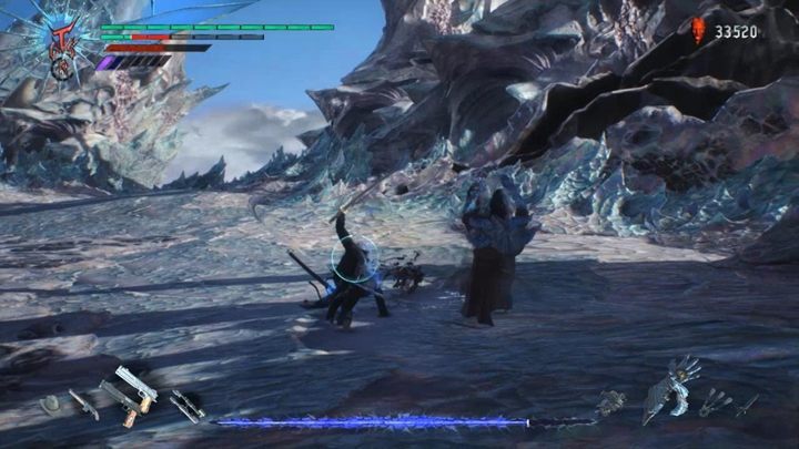 Vergil is extremely strong, fast, and can use various attacks - Mission 19 - Vergil | Devil May Cry 5 walkthrough - Main story missions - Devil May Cry 5 Guide