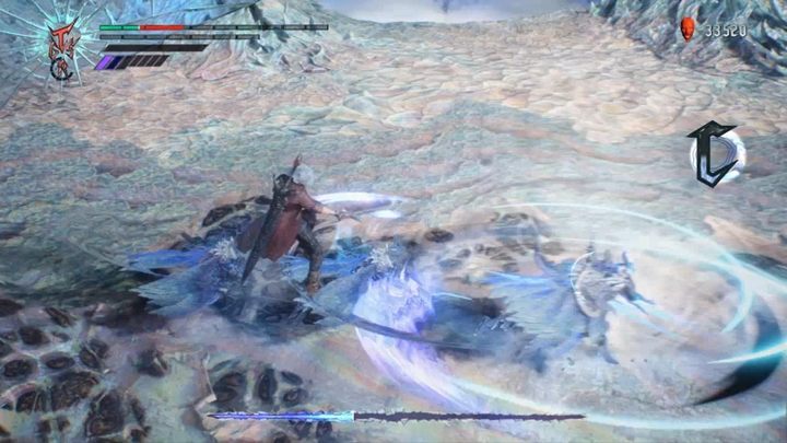 When his health drops to about half, Vergil will start using his Devil Trigger - Mission 19 - Vergil | Devil May Cry 5 walkthrough - Main story missions - Devil May Cry 5 Guide