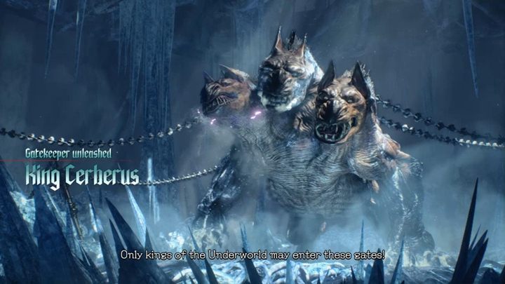 Where to find the boss: Mission 17 - Diverging Points: Dante - King Cerberus Boss Fight Guide for DMC5 - Bosses - Devil May Cry 5 Guide