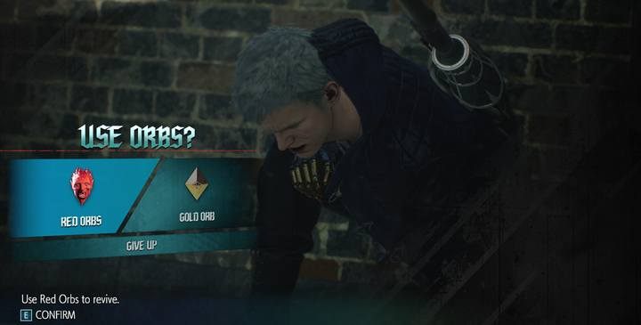 Death screen. - Death in DMC5 and how to avoid it - Gameplay tips - Devil May Cry 5 Guide