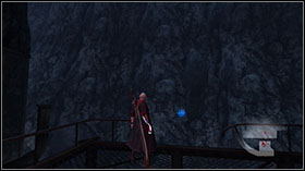 Attack the blue glowing machine - Mission 06: Resurrection - Walkthrough - Devil May Cry 4 Game Guide & Walkthrough