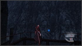 Attack the blue glowing machine - Mission 6: Resurrection - Missions - Devil May Cry 4 (PC) - Game Guide and Walkthrough