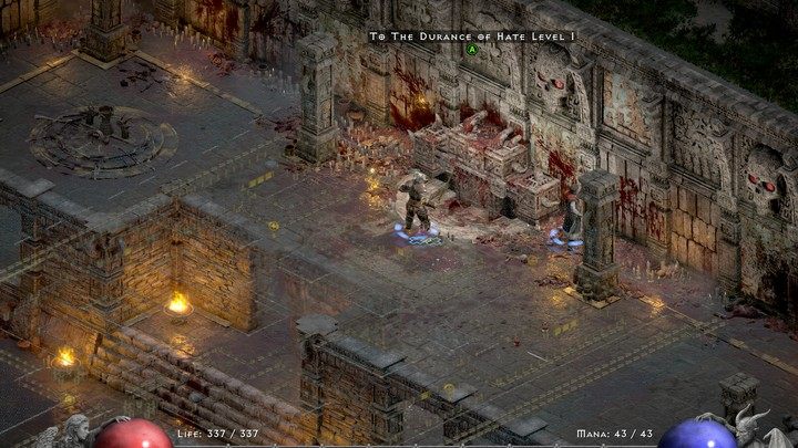 The last location in the game is the Durance of Hate - a three-level dungeon - Diablo 2 Resurrected: The Guardian - walkthrough - Act 3 - Diablo 2 Resurrected Guide