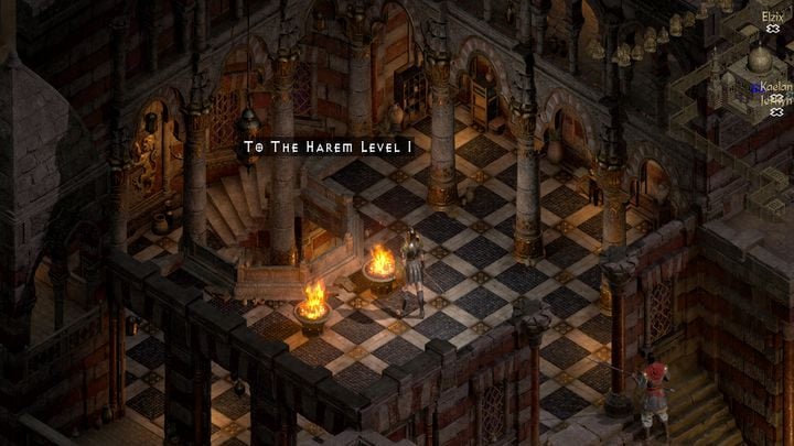 After talking to Drognan go find Jerhyn near the palace - Diablo 2 Resurrected: Arcane Sanctuary - walkthrough - Act 2 - Diablo 2 Resurrected Guide