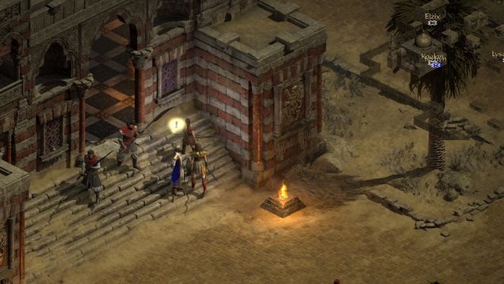 After finishing the Radament's Lair quest in Diablo 2 Resurrected you can immediately start the next quest by talking to Jerhyn - the town's lord who can be found in front of the palace in the north-west area of town - Diablo 2 Resurrected: Seven Tombs - walkthrough - Act 2 - Diablo 2 Resurrected Guide