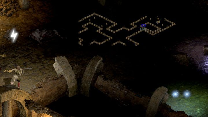 Once you see a chest on the map, you'll know you're close to Radament's dwelling - Diablo 2 Resurrected: Radaments Lair - walkthrough - Act 2 - Diablo 2 Resurrected Guide