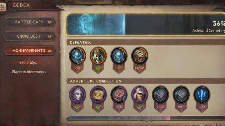 You will receive Hilts for completing quests related to Exploration achievements - Diablo Immortal: Maps - information - Maps - Diablo Immortal Guide