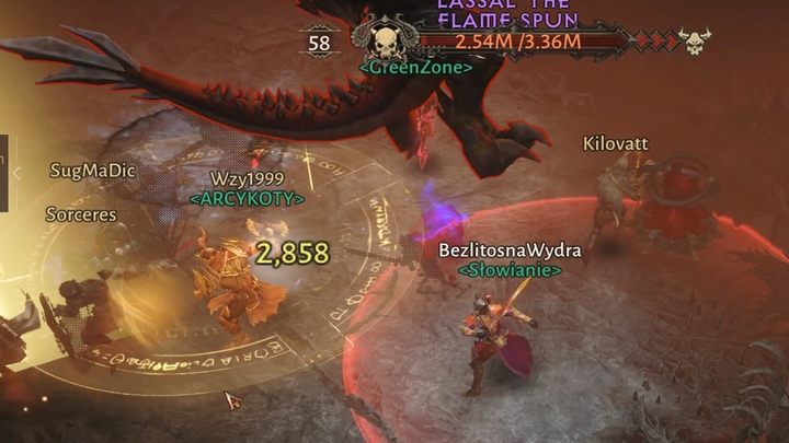 Watch out for the jump attack - it depletes a lot of Health points and is a sequence of several jumps - Diablo Immortal: Lassal - boss, how to beat? - Bosses - Diablo Immortal Guide