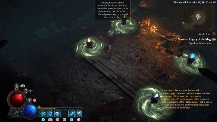 Reach the 4 cauldrons that can be lighted up - Diablo 4: Sorcerer Legacy of the Magi - Diablo 4: Priority Quests - Diablo 4 Guide