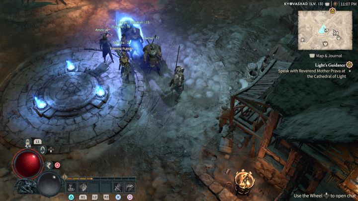 The best way to check the menu or take a break is to return to any city or village - Diablo 4: Can you pause the game? - Diablo 4: Technical issues - Diablo 4 Guide