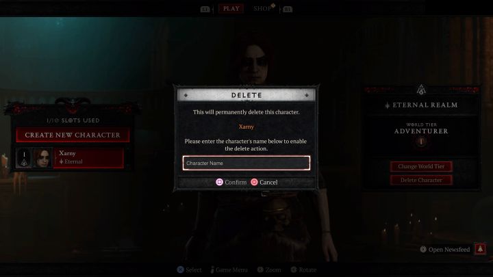 You can have up to 12 characters in Diablo 4 - Diablo 4: Can you restore a deleted character? - Diablo 4: Character - Diablo 4 Guide