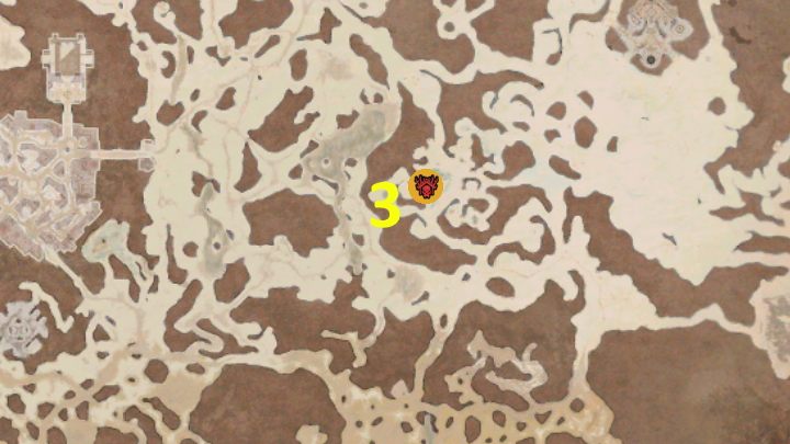 3 - Diablo 4: Strongholds map - Fractured Peaks - Diablo 4: Strongholds - Diablo 4 Guide