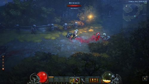 You will begin the game on the Road Next to the Cliff - The Fallen Star - Quests - Diablo III Game Guide
