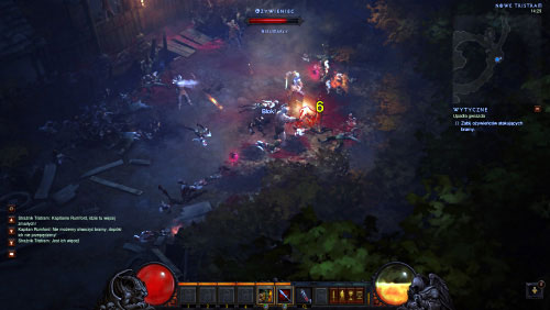 Monsters will start appearing close to the woods to the east - The Fallen Star - Quests - Diablo III Game Guide