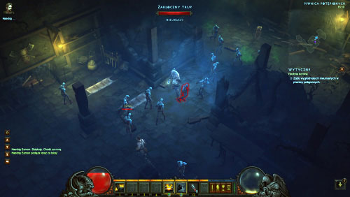 Youll find a short corridor here and a door - A Shattered Crown - Quests - Diablo III Game Guide