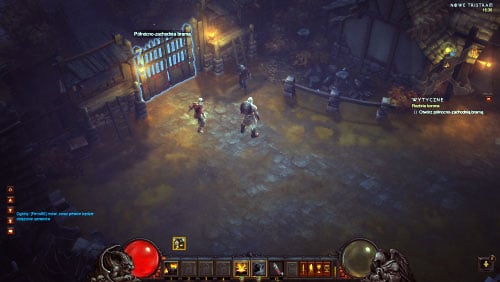 Exit the cellar and return to the gate youve probably noticed earlier on when you were following the blacksmith - A Shattered Crown - Quests - Diablo III Game Guide