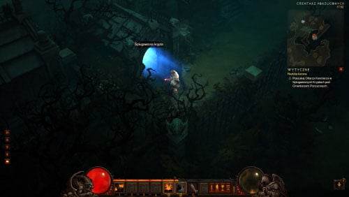 You must check three Defiled Crypts - A Shattered Crown - Quests - Diablo III Game Guide