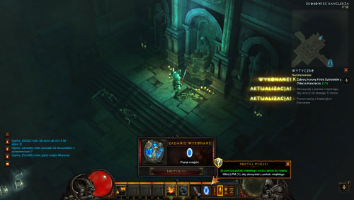 Notice that youve obtained a powerful spell which allows you to teleport yourself to the nearest town - A Shattered Crown - Quests - Diablo III Game Guide