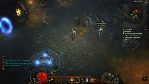 You will appear in the town square - A Shattered Crown - Quests - Diablo III Game Guide