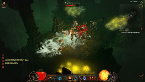 This is a large location thats occupied by various types of spiders, as well as by Ghouls - Trailing the Coven - Quests - Diablo III Game Guide