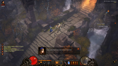 Youll soon exit the lair and find yourself in a new area called Highlands Crossing - Trailing the Coven - Quests - Diablo III Game Guide