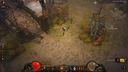 This is a rather small area, however you can find a new waypoint here - Trailing the Coven - Quests - Diablo III Game Guide