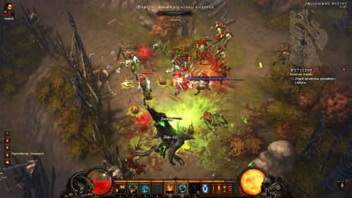 Keep heading up the barricade, using a narrow path and eliminating all the monsters you encounter - Trailing the Coven - Quests - Diablo III Game Guide