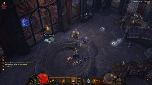 This quest starts of course inside the Leorics Manor - The Imprisoned Angel - Quests - Diablo III Game Guide
