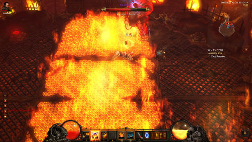 The location where the duel takes place is divided into several parts and youll also have to watch out for the flames - The Imprisoned Angel - Quests - Diablo III Game Guide