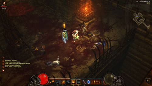 Talk to Tyrael again before leaving the Cells of the Condemned - Return to New Tristram - Quests - Diablo III Game Guide