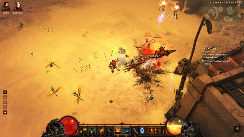 Continue your journey through the Sundered Canyon and youll soon enter an area called Howling Plateau - Shadows in the Desert - Quests - Diablo III Game Guide