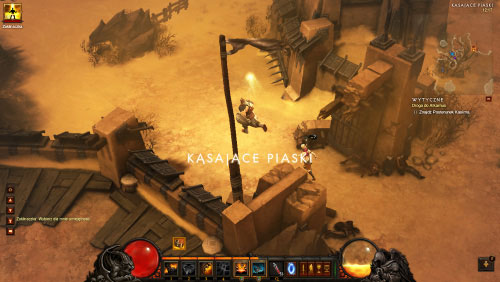 Your main objective is to find Khasim Outpost and sadly you cant get there simply by using the main path, because its blocked - The Road to Alcarnus - Quests - Diablo III Game Guide