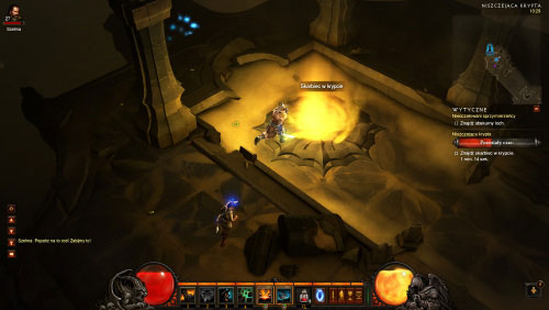 The location youve just been teleported to is vast and additionally you have to worry about the time limit - The Crumbling Vault - Events - Diablo III Game Guide