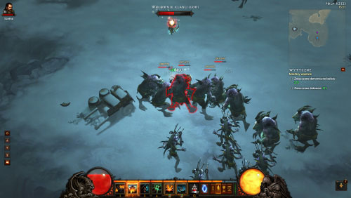 Dont forget to monitor your surroundings while searching for the war machines, because this entire location is swarming with demons - Machines of War - Quests - Diablo III Game Guide