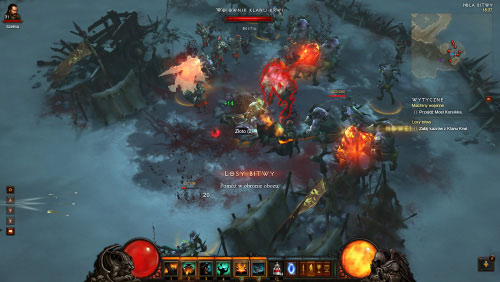 You may find a camp while exploring The Battlefields and this event will automatically start when youll get closer to it - Tide of Battle - Events - Diablo III Game Guide