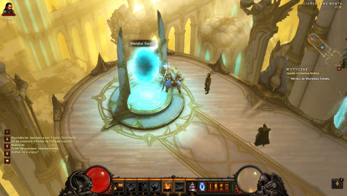 Notice that theres a portal here which can transport you to the Vestibule of Light - Fall of the High Heavens - Quests - Diablo III Game Guide