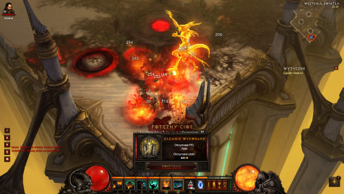 Iskatu doesnt have a lot of health points and his attack dont inflict a lot of damage, so the only problem is to make your way to the boss by eliminating all the Shadow Vermin standing in your way - Fall of the High Heavens - Quests - Diablo III Game Guide