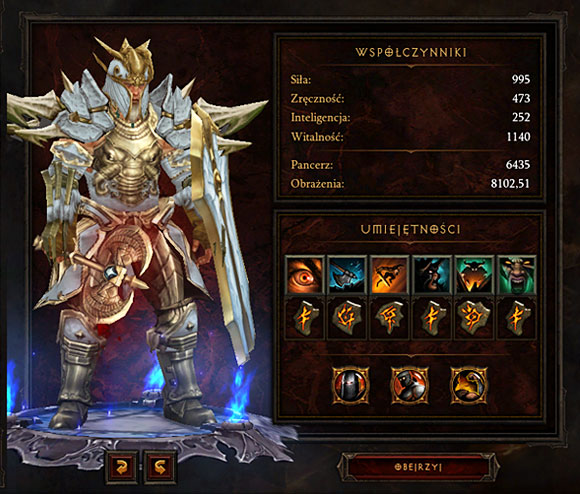 Ive been using this character build with good results until reaching Act III on the Hell difficulty level - Build example | Barbarian - Barbarian - Diablo III Game Guide